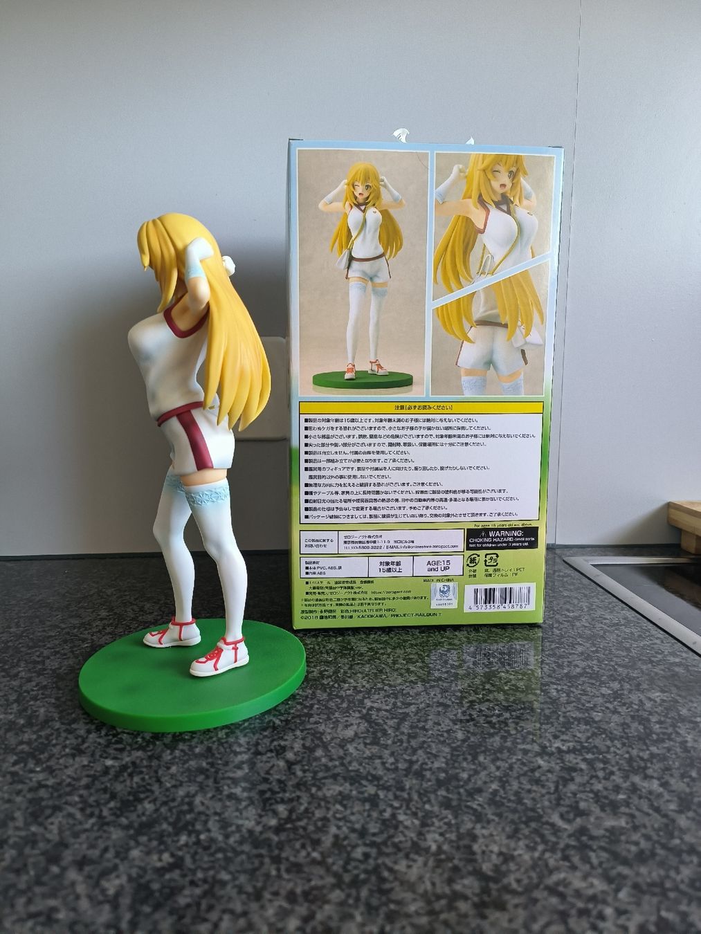 Statuette: A Certain Scientific Railgun Shokuhou Misaki 1/8 ZERO G ACT – Usato da Emmenbrücke venduto da Marco01334 2