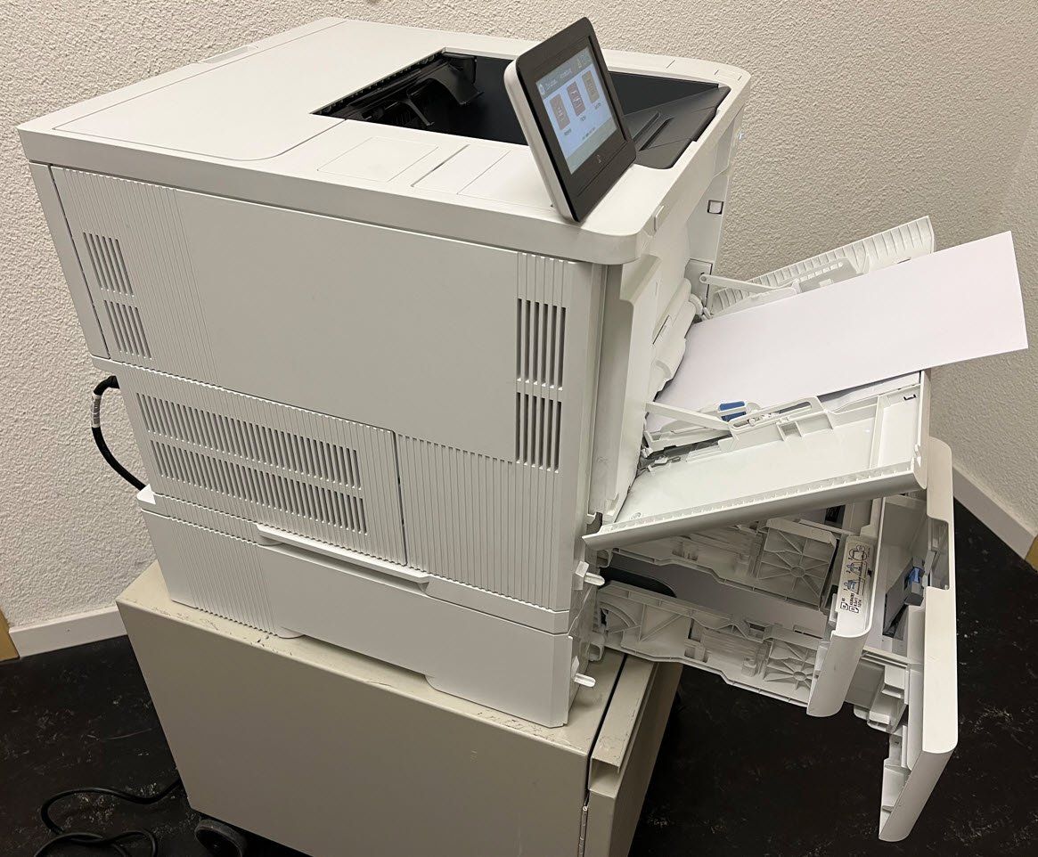 Hewlett Packard Stampanti: HP LaserJet E60165dn, Top Drucker, Spezialangebot – Usato da Glattbrugg venduto da copytron 2
