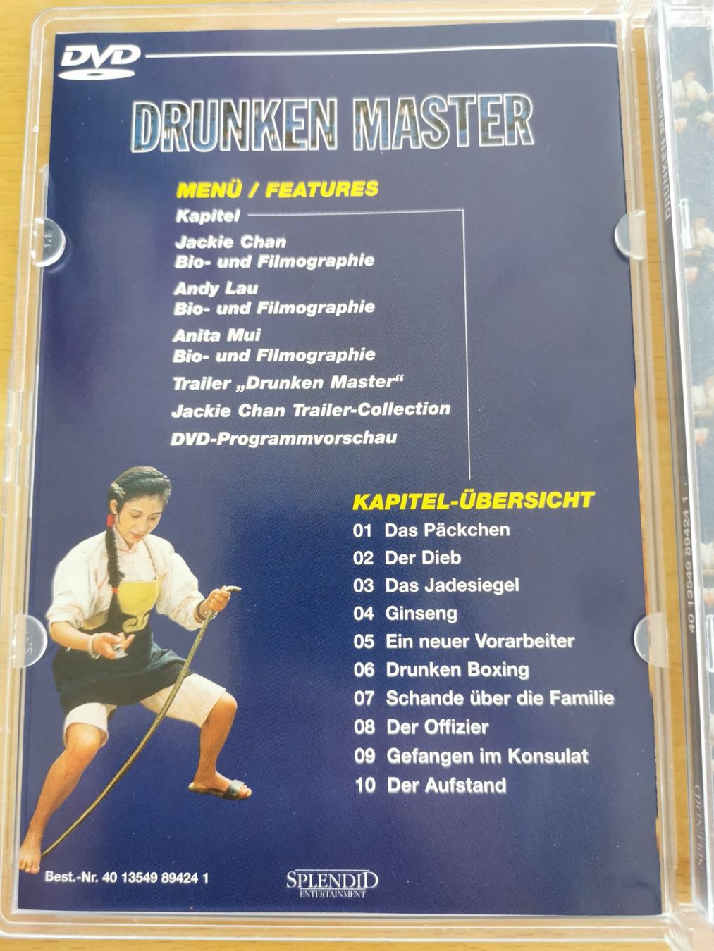 Tutti i DVDs: Jackie Chan - Drunken Master - DVD – Usato da St.Gallen venduto da Tamal0204 3