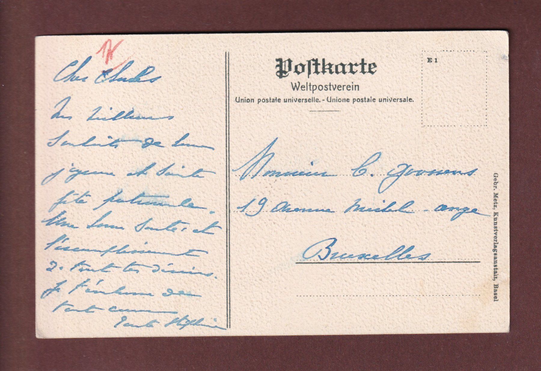 Cartes postales: BASEL - St. Albantor – D'occasion à Pully par nicecards-shop 1
