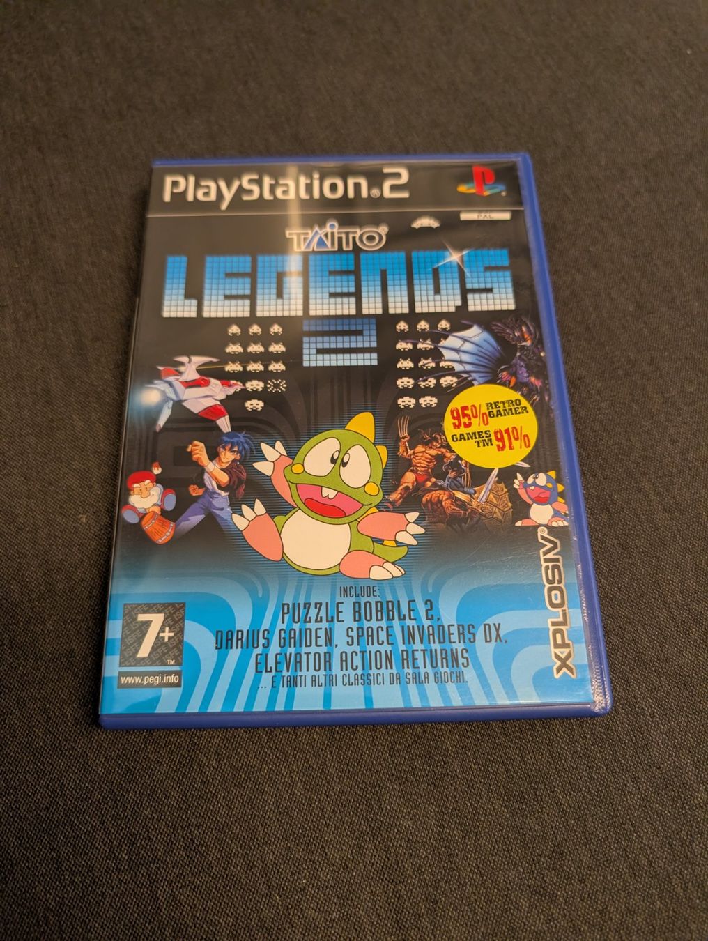Giochi: Taito legends 2 Sony playstation 2 – Usato da Giubiasco venduto da Ticinerd