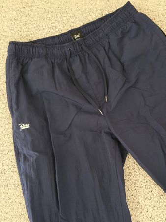 Patta Basic Nylon Track Pant Navy – XL