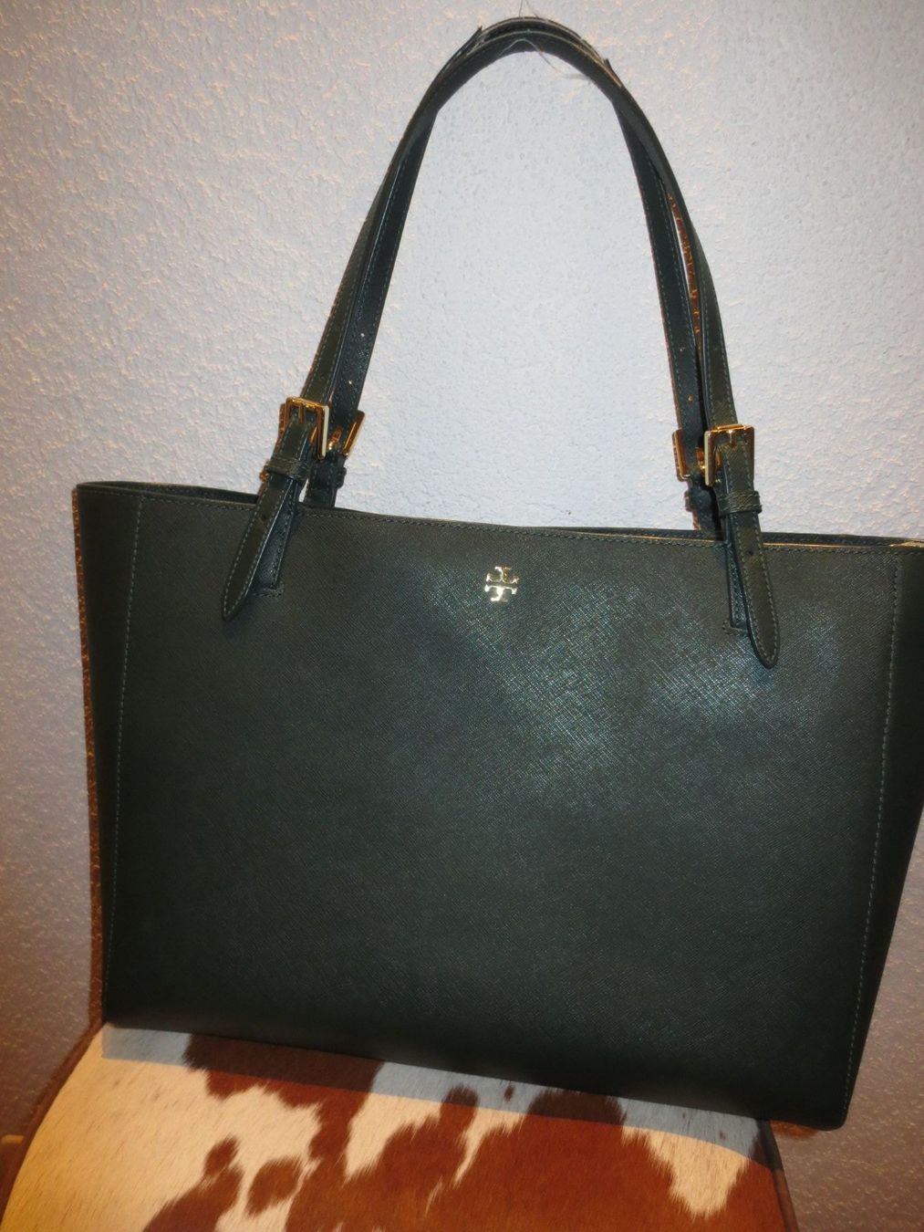 Tory Burch Borse da donna: Tory Burch Handtasche grün – Difettoso da Männedorf venduto da Livingston 2
