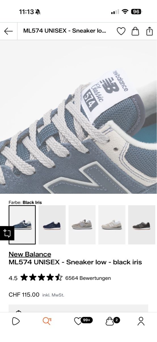 New Balance Scarpe da uomo: New Balance 574 – Usato da Suhr venduto da sr.96 4