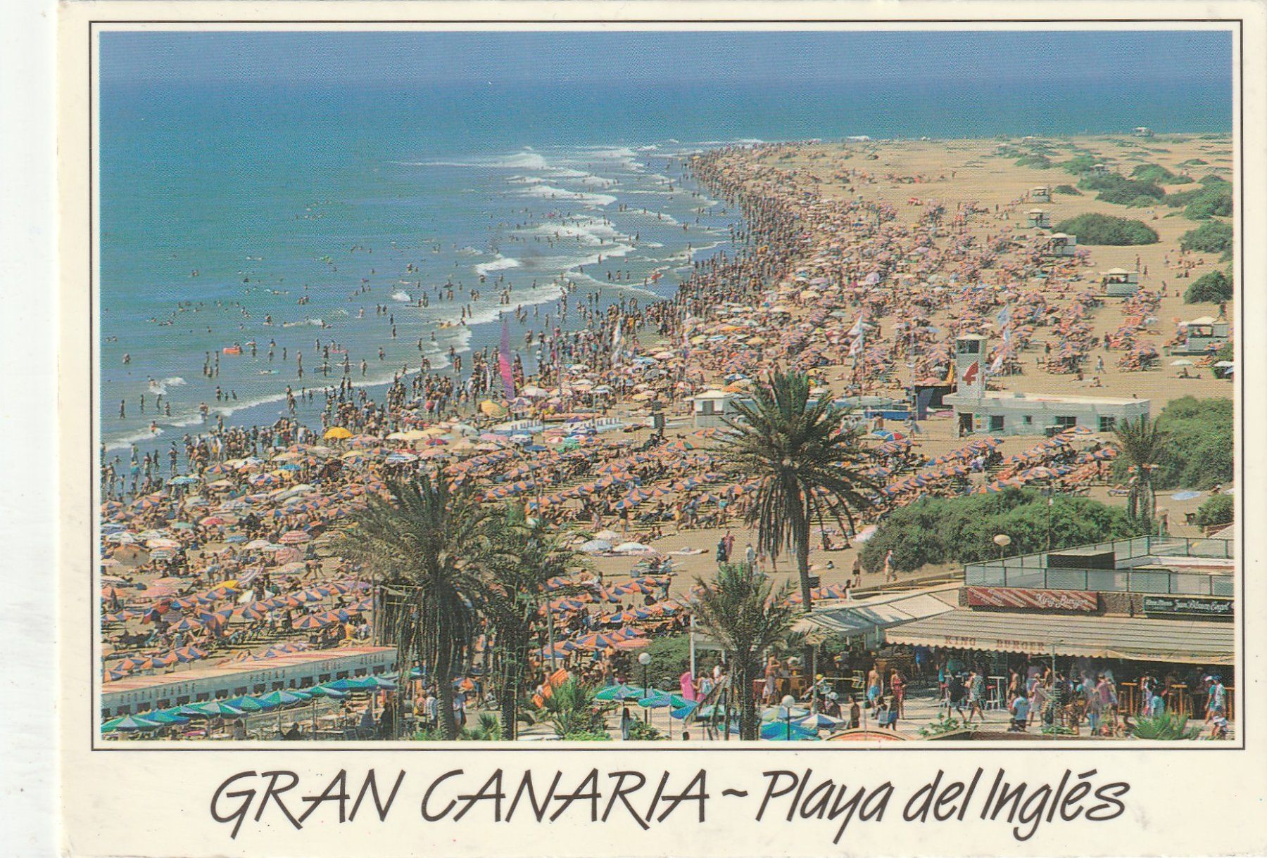 Cartoline postali: Badestrand Grand Canaria – Usato da Lumbrein venduto da made02