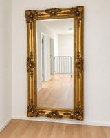 KARE Design XXL Barockspiegel Gold – 200 × 96 cm 