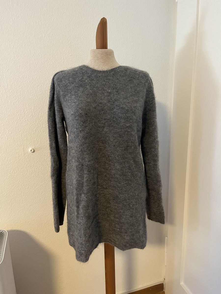 Max Mara Maglioni & Felpe: Kuscheliger Winterpullover von Maxmara, Gr. M, Grau, Mohair – Usato da Zürich venduto da Brobin