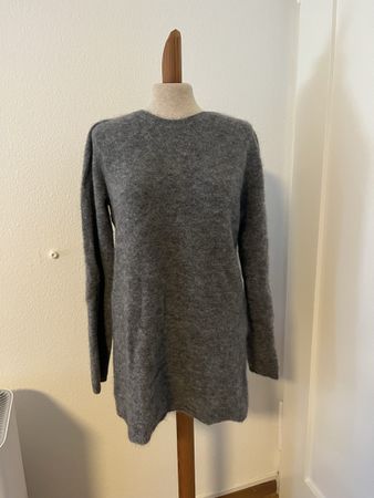 Kuscheliger Winterpullover von Maxmara, Gr. M, Grau, Mohair