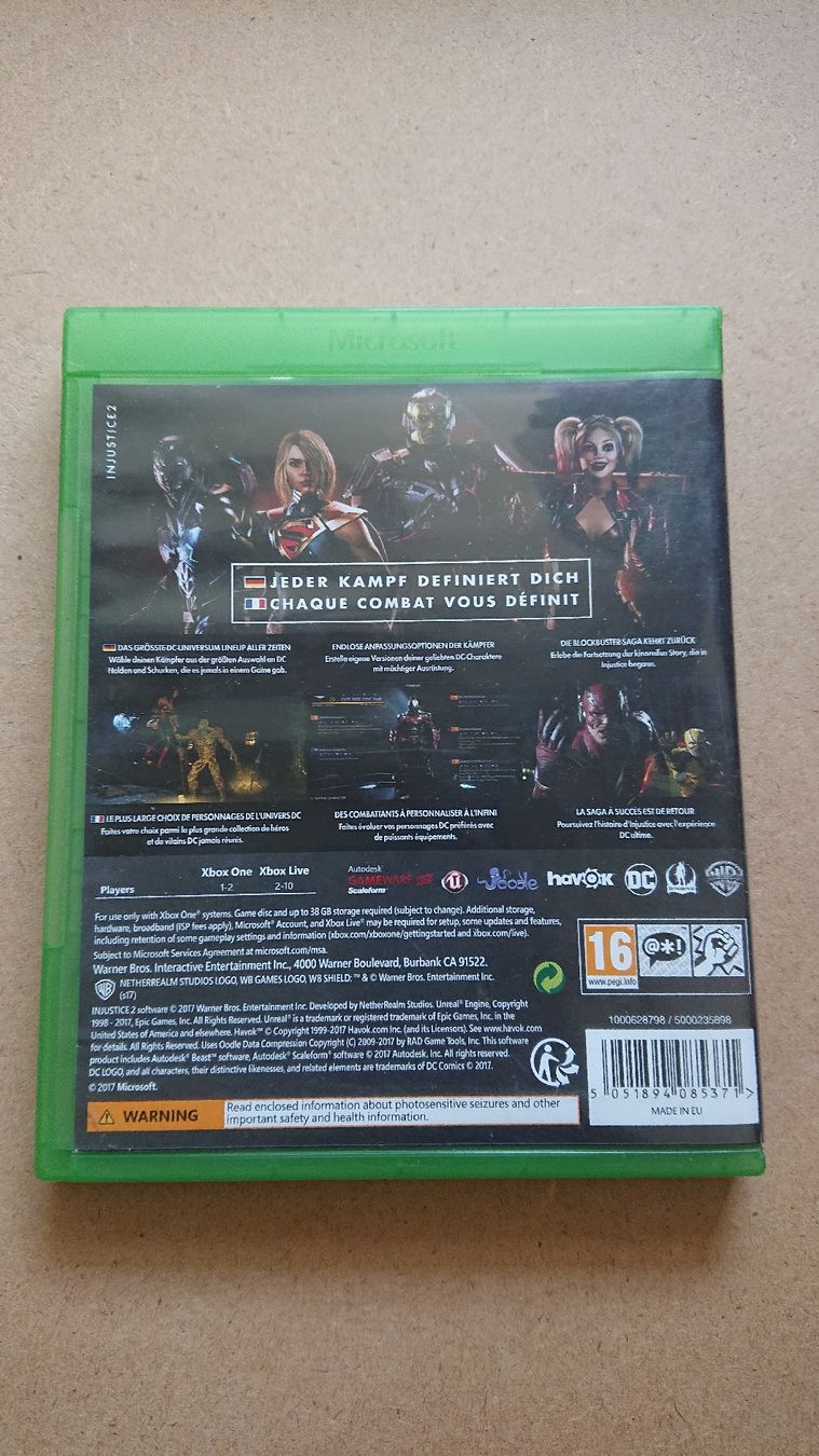 Jeux: Injustice 2 xbox one  – D'occasion à Chur par FreakofRarity 1