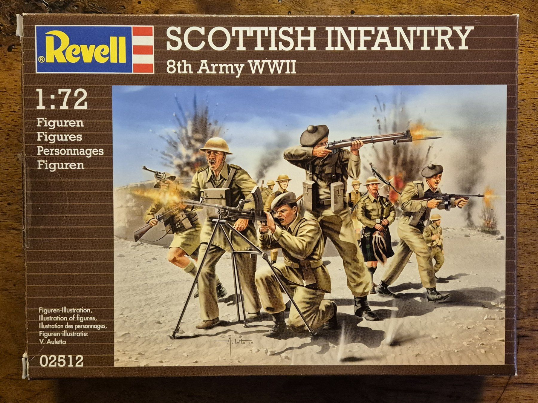 Revell Kit di modellismo & Modellini statici: Revell / Scottish Infantry / 1/72 – Usato da Chur venduto da big_5zx8