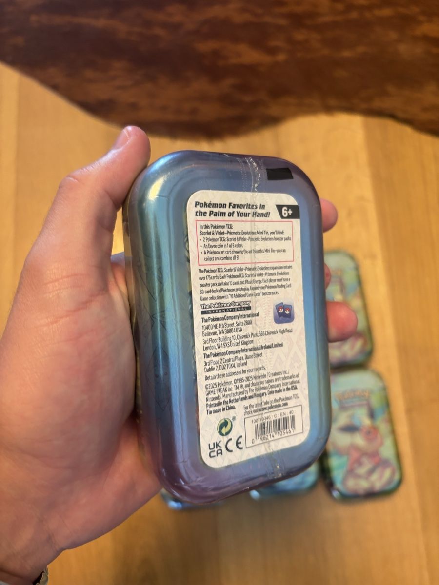 Pokémon Carte collezionabili: Pokemonkarten Prismatic Evolution Tins ENG OVP – Nuovo e nell'imballaggio originale da Rombach venduto da DerSammler_ 2