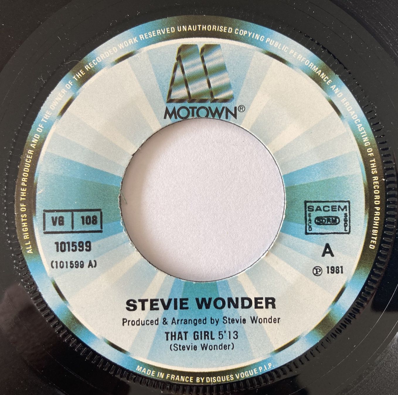 Dischi in vinile: STEVIE WONDER - THAT GIRL – Usato da Bottens venduto da hotter-than-hell 2