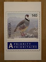 AK mit Tier Briefmarken Motiv von Eva Ch. Weber