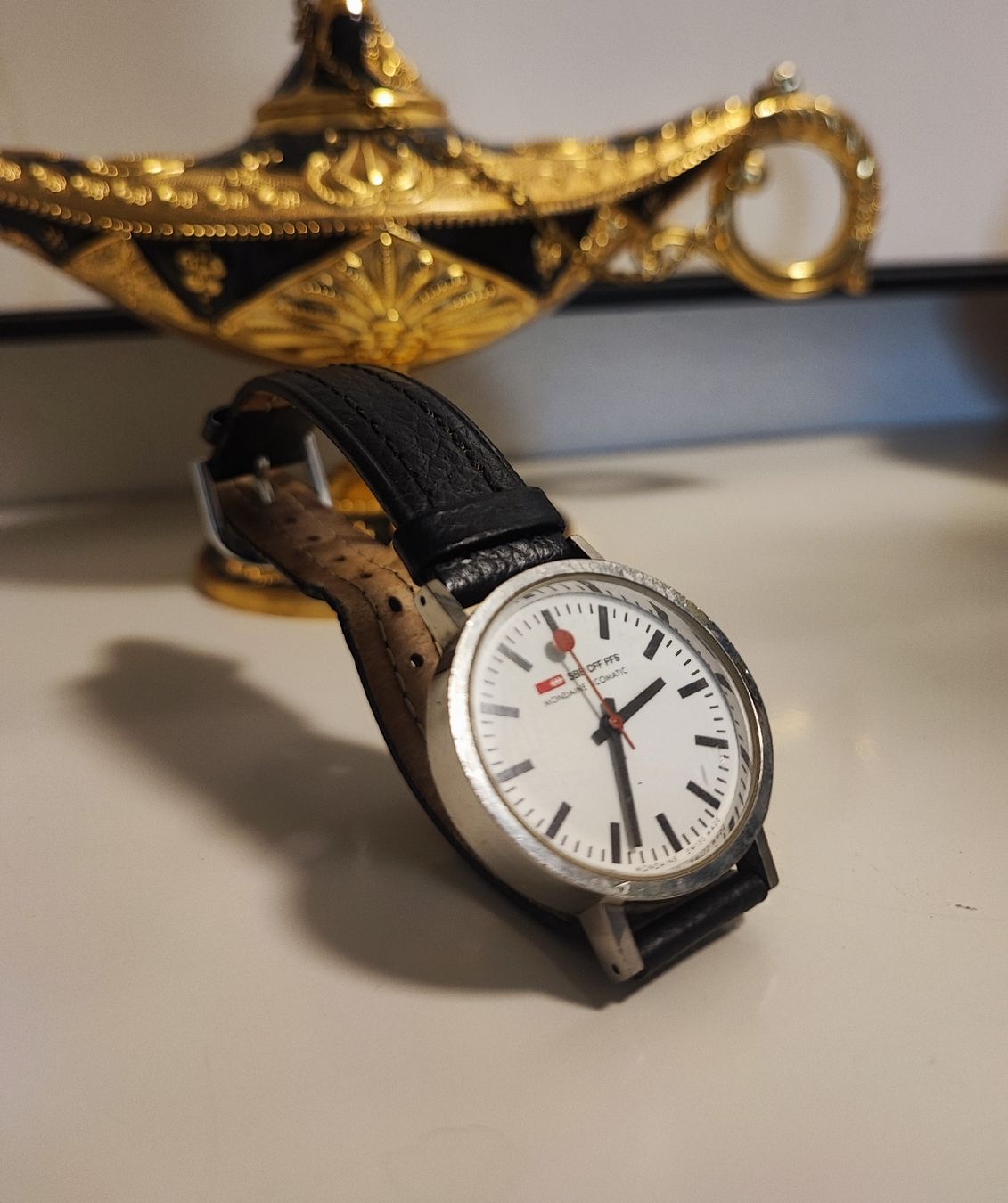 Mondaine Montres: Mondaine Ecomatic Rail Watch SBB CFF FFS  – D'occasion à Zollikofen par zar_j67f 3