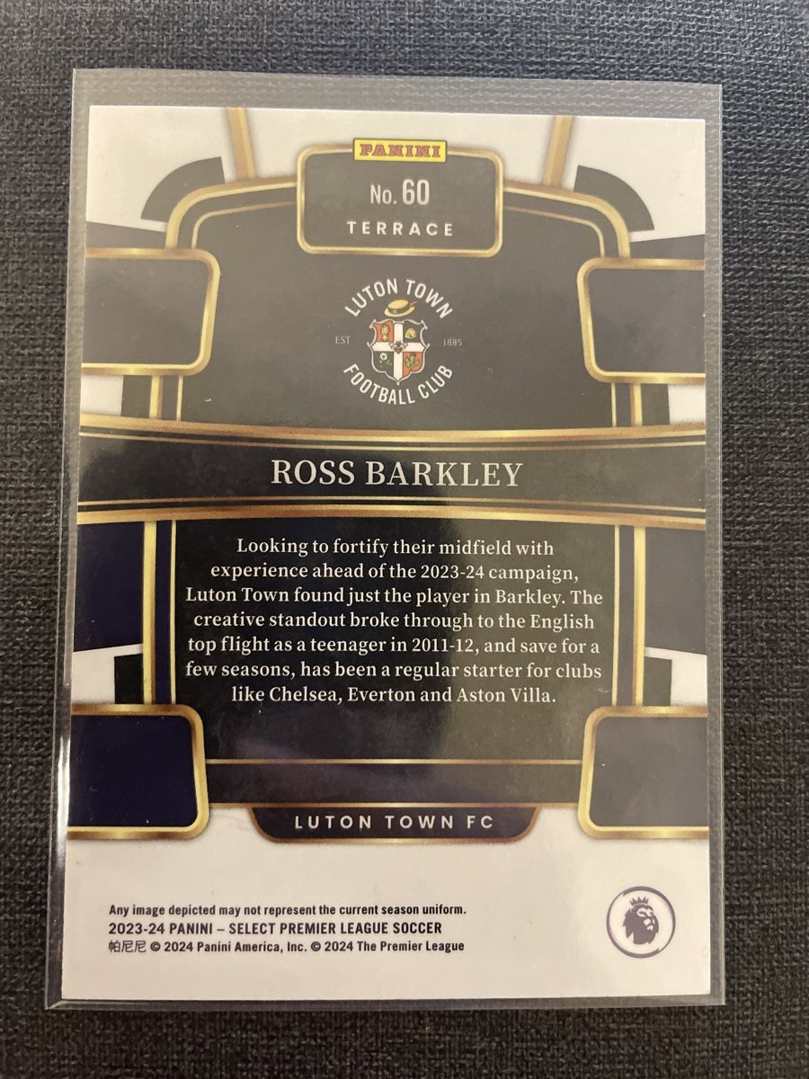 Panini Sammelbilder & Trading cards: Panini Select Ross Barkley Fc Luton Town – Neu (gemäss Beschreibung) aus Burgdorf von Sports_Cards_3400 1