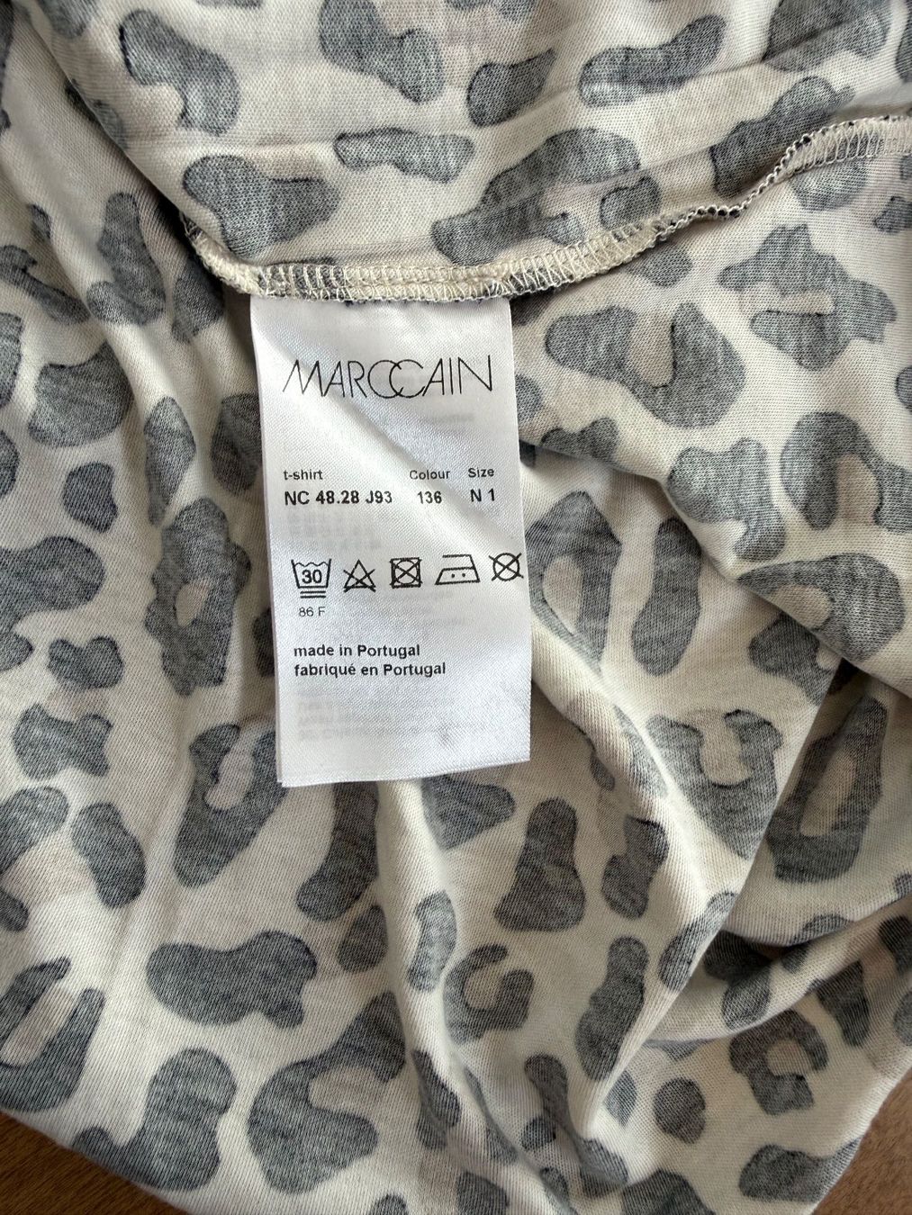 Marc Cain T-shirt: MARCCAIN: Leo Print Shirt Gr. N1 – Usato da Meilen venduto da kleisi01 3