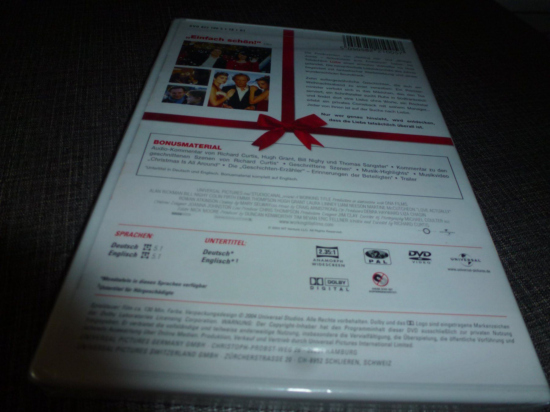 Tutti i DVDs: Tatsächlich Liebe DVD NEUWARE – Nuovo e nell'imballaggio originale da Olten venduto da Disc-Verkauf 1