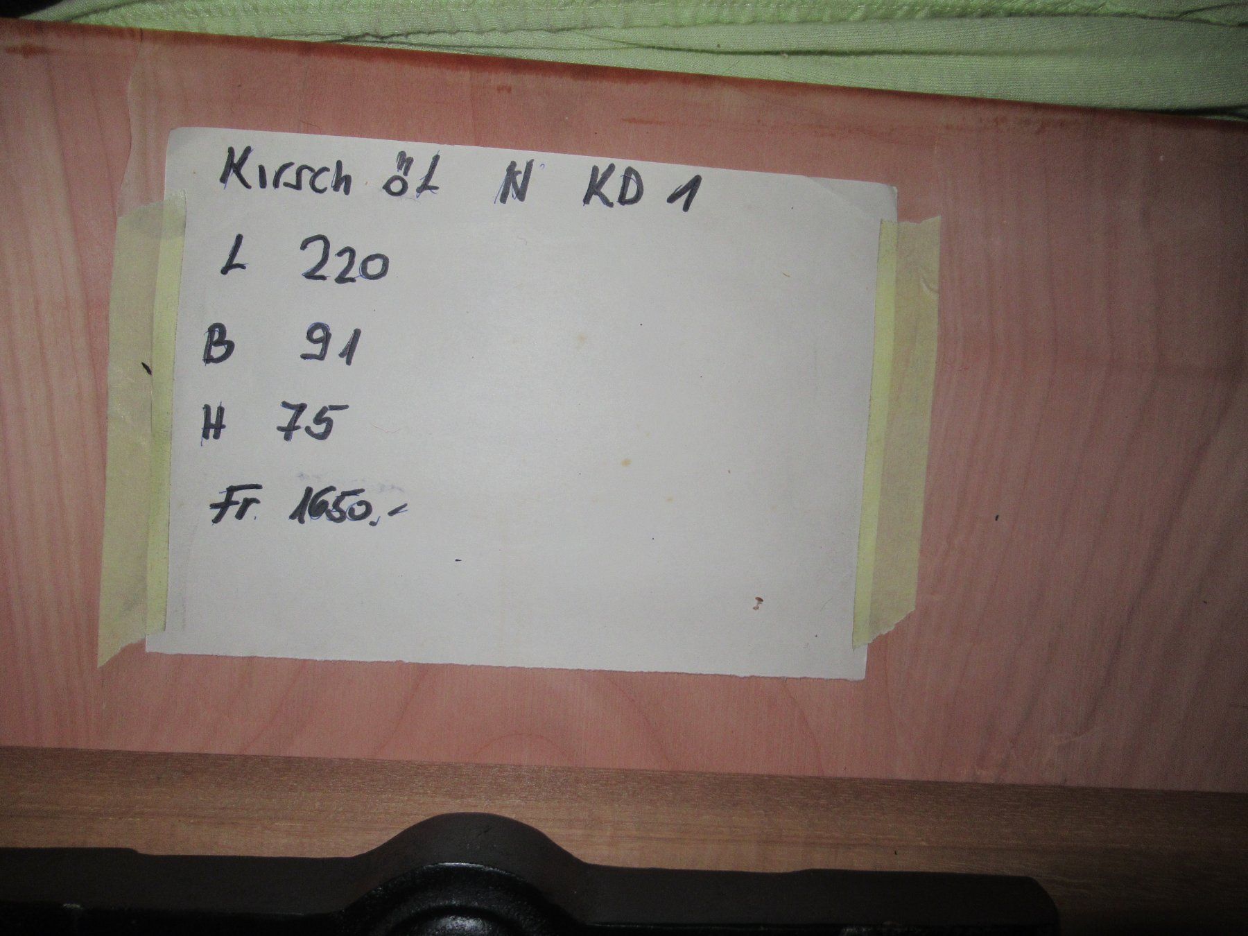 Tavoli: Beizentisch (Kirschbaum/220) – Nuovo (secondo la descrizione) da Berg SG venduto da Pizza58 9