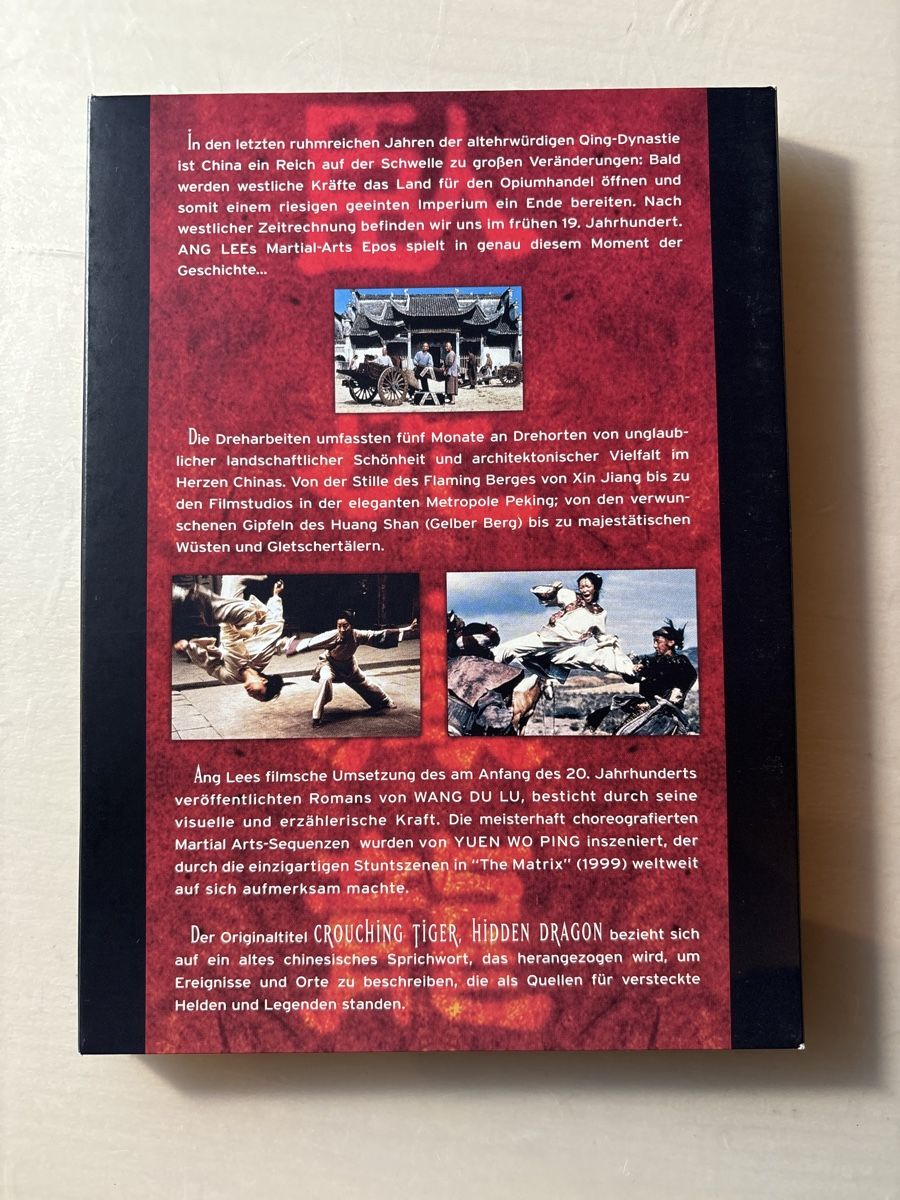Tous les DVDs: Tiger& Dragon – D'occasion à Ruswil par Slivio_ 1