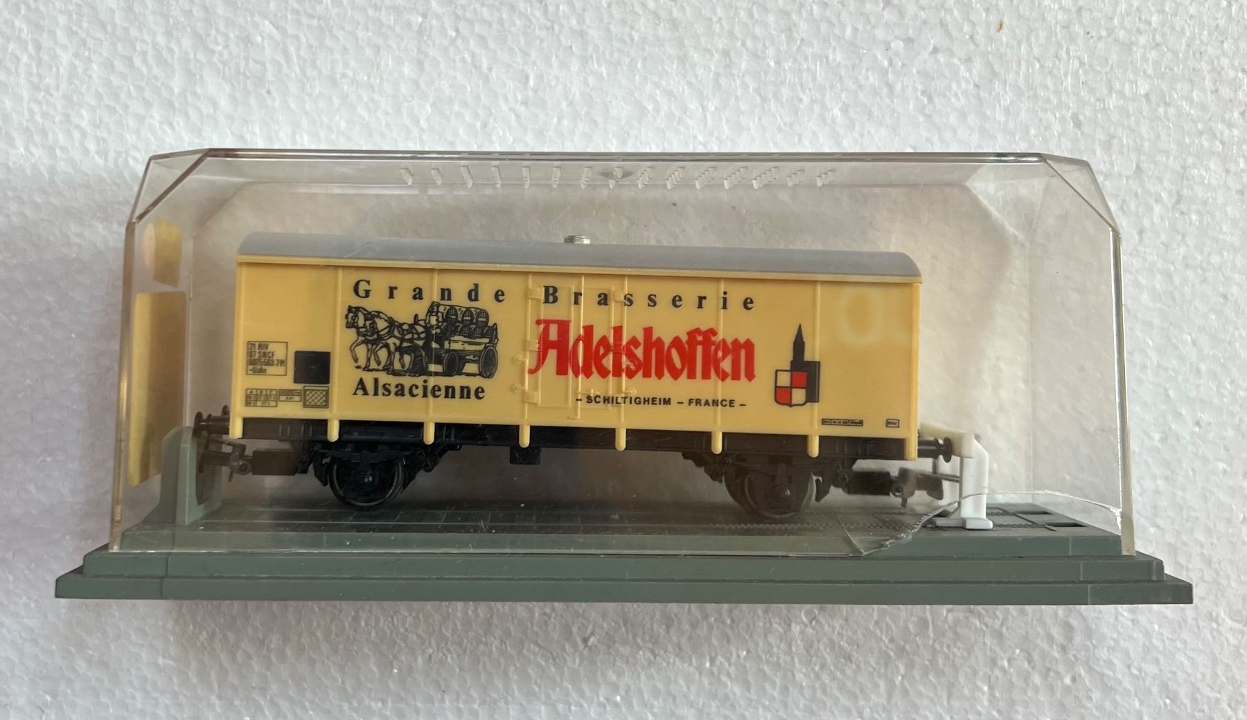 Jouef Modellini di ferrovie: Jouef H0 Adelshoffen Bierwagen – Usato da Rebstein venduto da keeljohnpirat 2