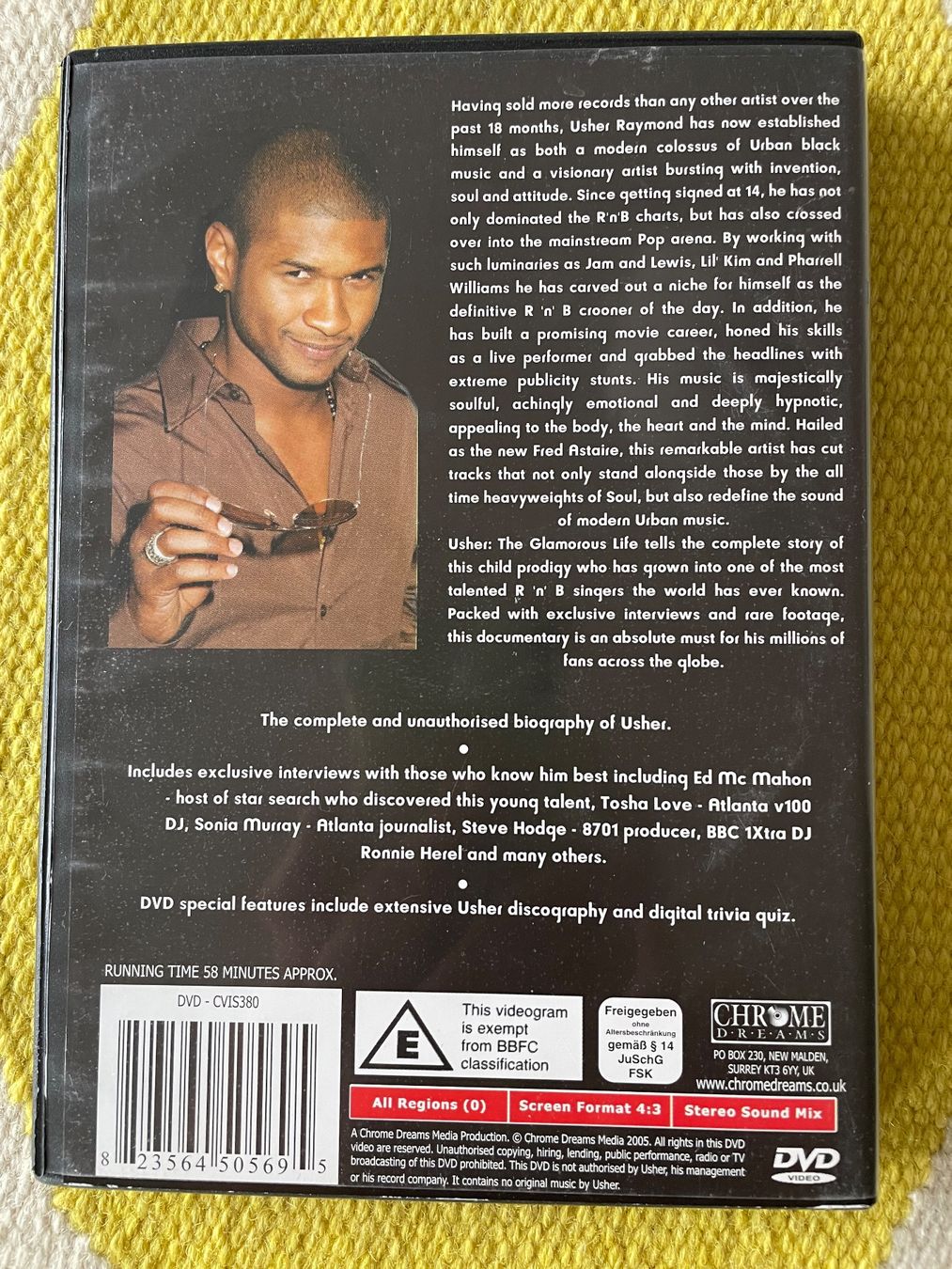 Tutti i DVDs: USHER-DVD THE GLAMOROUS LIFE – Usato da Rorschacherberg venduto da CD-Roli 1