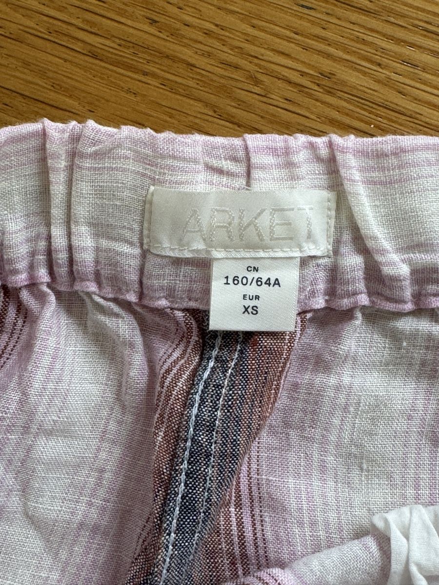 Arket Hosen: Gestreifte Leinenhose von Arket – Neu (gemäss Beschreibung) aus Zürich von megan.caprez 1
