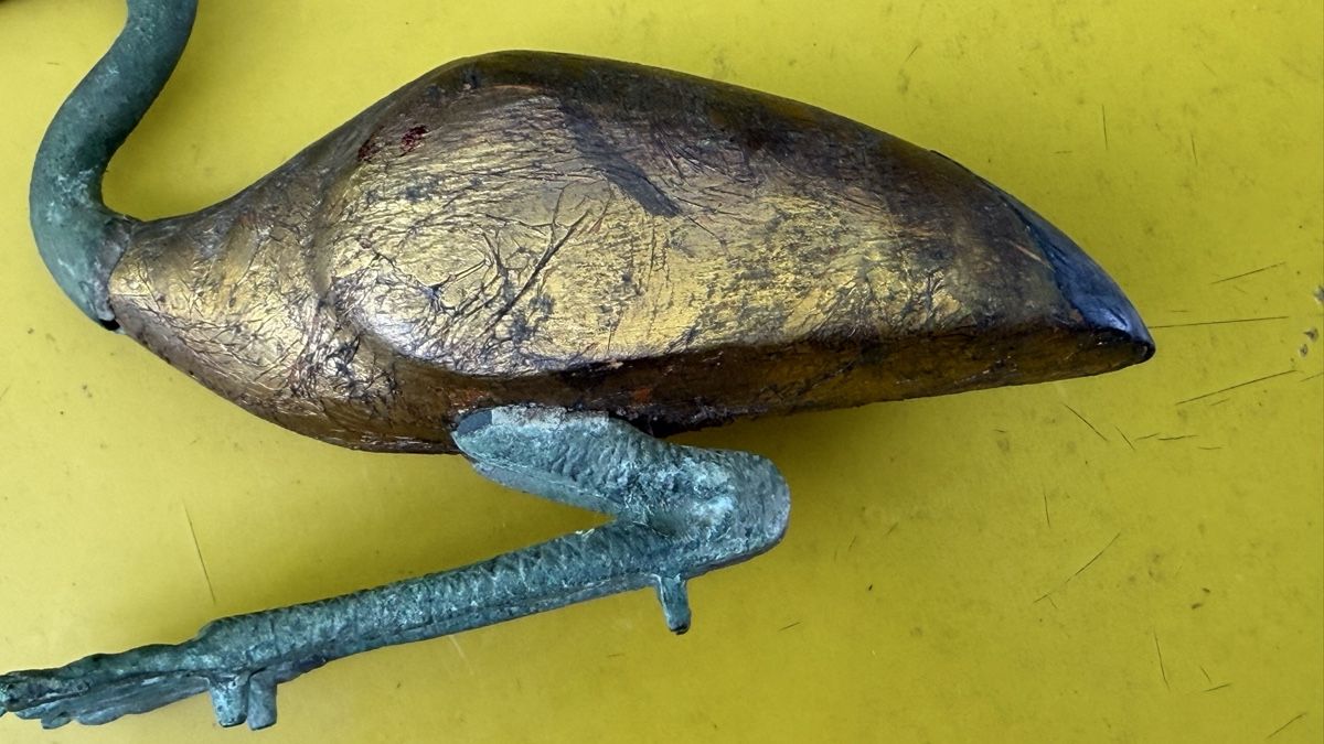 Statuette: Ägypten Ibis Bronze Vogel – Usato da Riedholz venduto da Frettchen63 3