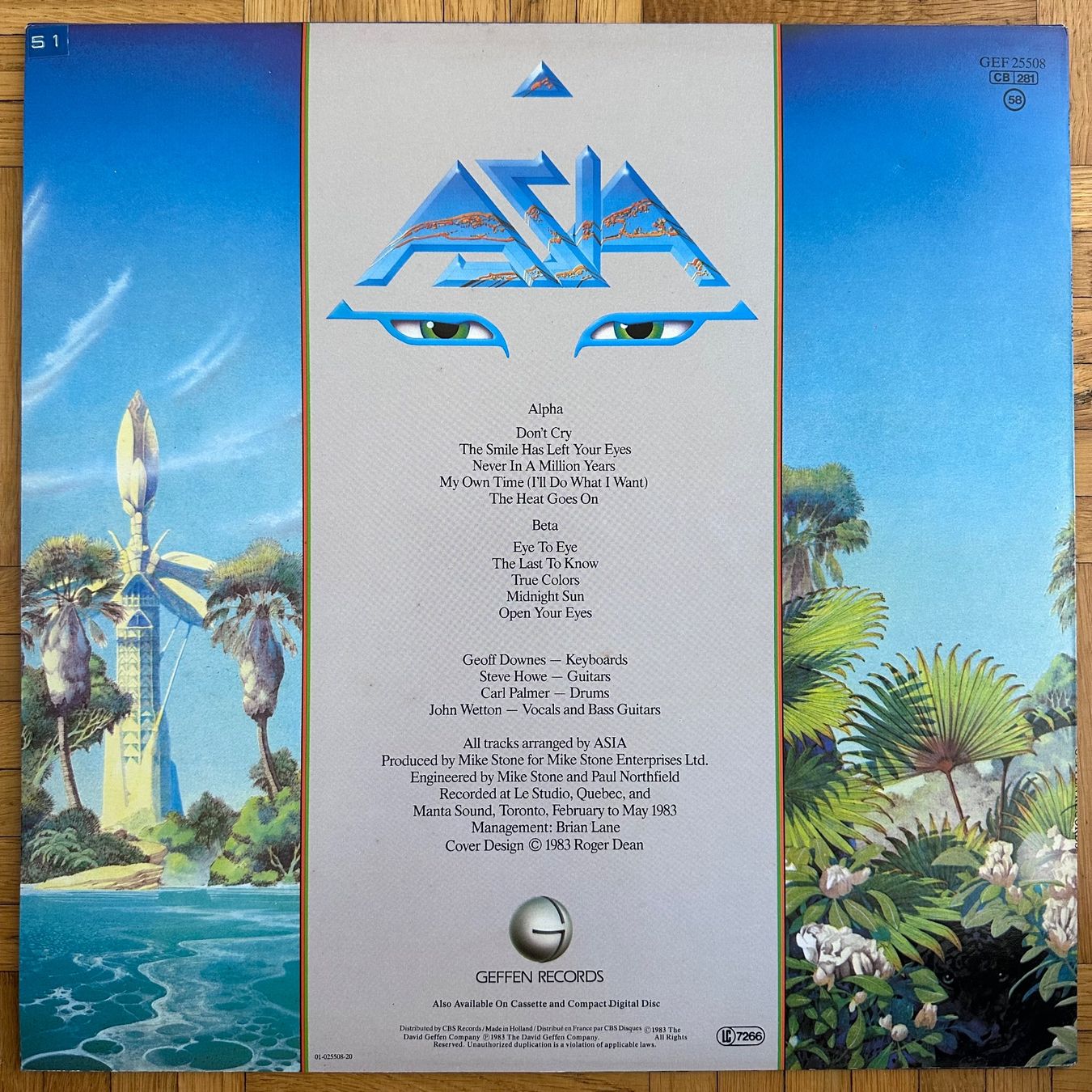 Schallplatten: LP - Asia - Alpha – Gebraucht aus Breganzona von Onairda75 1