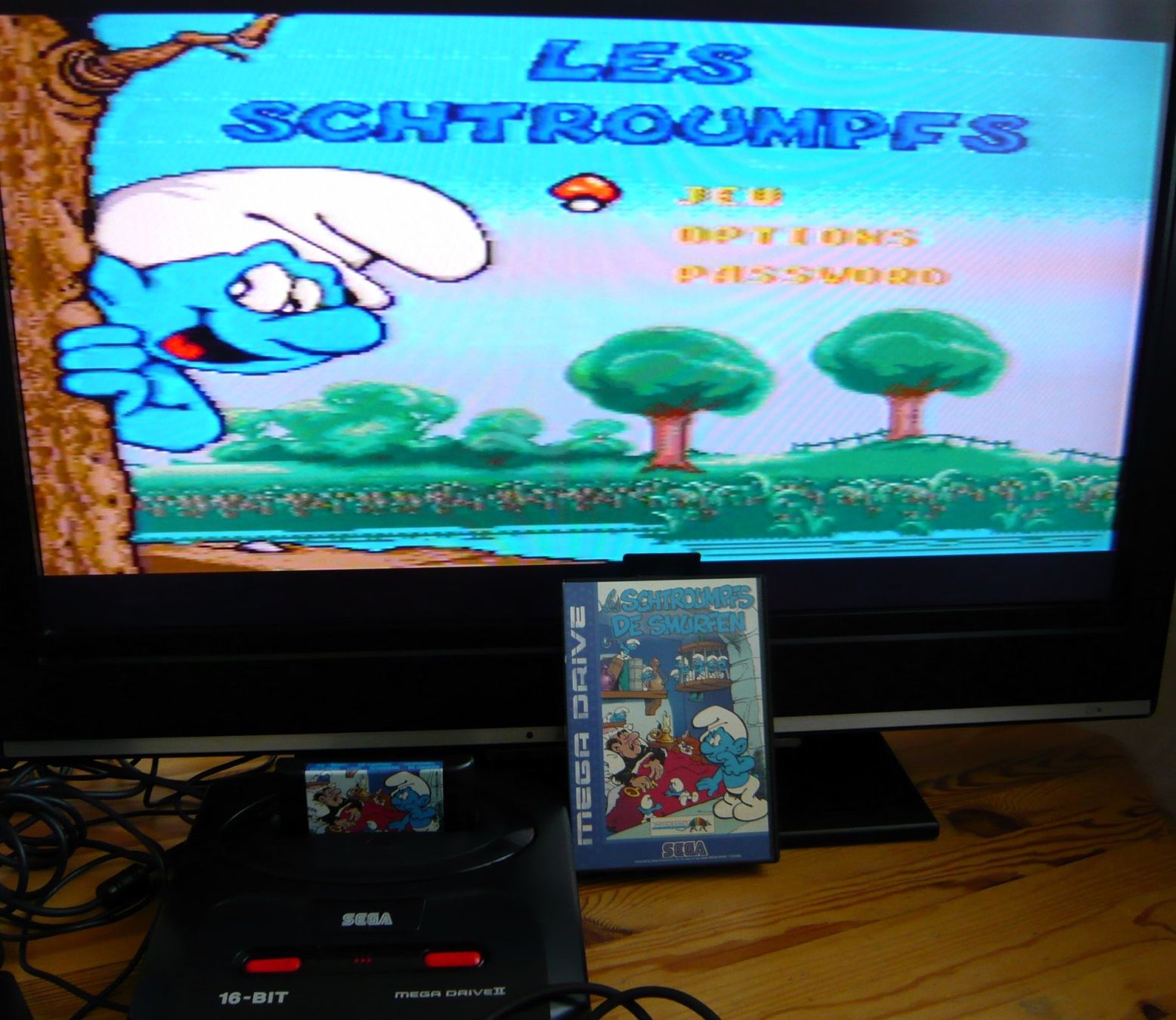 Sega Giochi: Mega Drive : Schtroumpfes / Schlümpfe, CIB ! – Usato da Onex venduto da Jaguar1986 1