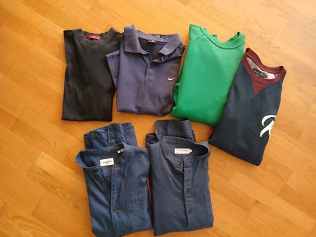 6 Oberteile grosse L-XL