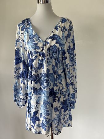 H&M Long Bluse Tunika Gr.S