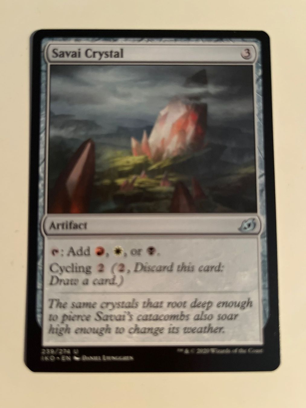 Magic The Gathering Carte collezionabili: 1 x Savai Crystal - Magic: The Gathering - MtG – Usato da Kriens venduto da Shadi1980