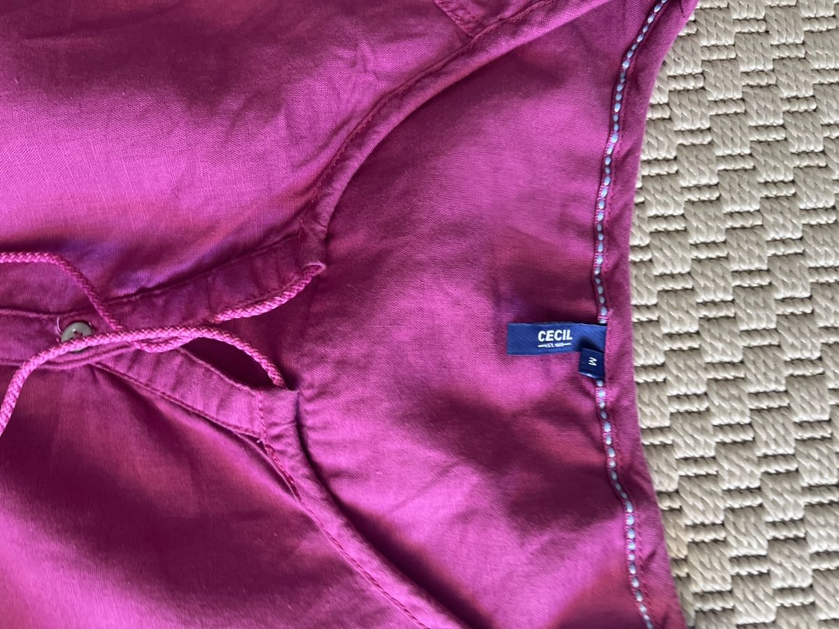 Cecil Top: Leinentop, Cecil, violet, M – Usato da Solothurn venduto da Bobesch08 5