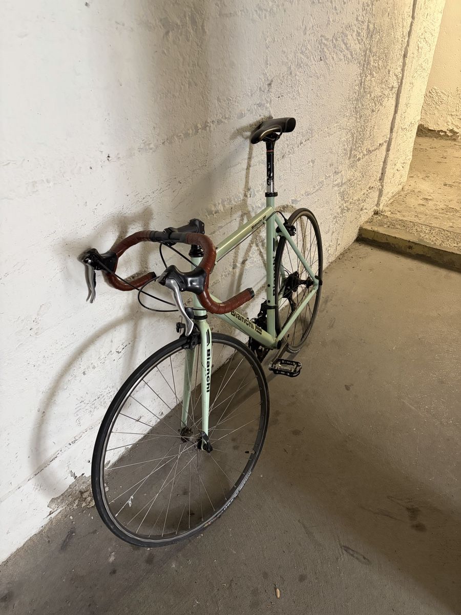 Bianchi Biciclette: Bianchi Rennrad mintgrün – Usato da Zürich venduto da Bycromwell 1