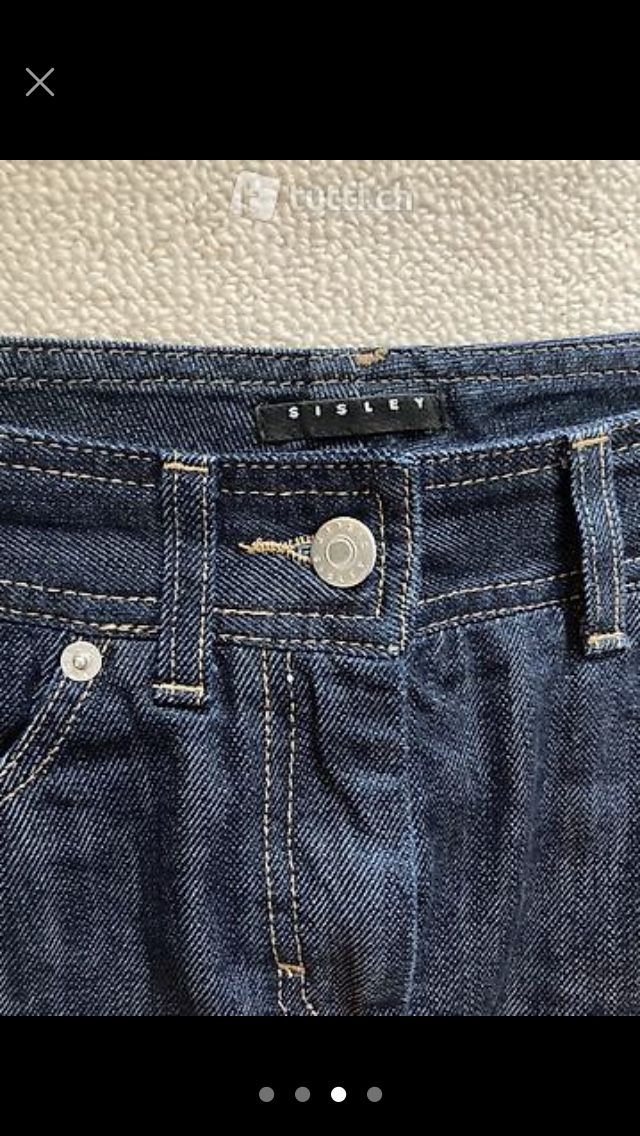 Sisley Gonne: Jeansrock Sisley, Gr. 40 – Usato da Azmoos venduto da alix001 2