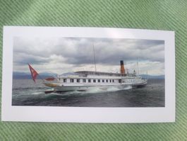 Carte postale bateau CGN Belle Époque «La Suisse» - Neuve