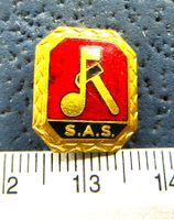 SAS SCHWEIZER ARBEITER GESAANGS-VEREIN ABZEICHEN HUGENIN LEL