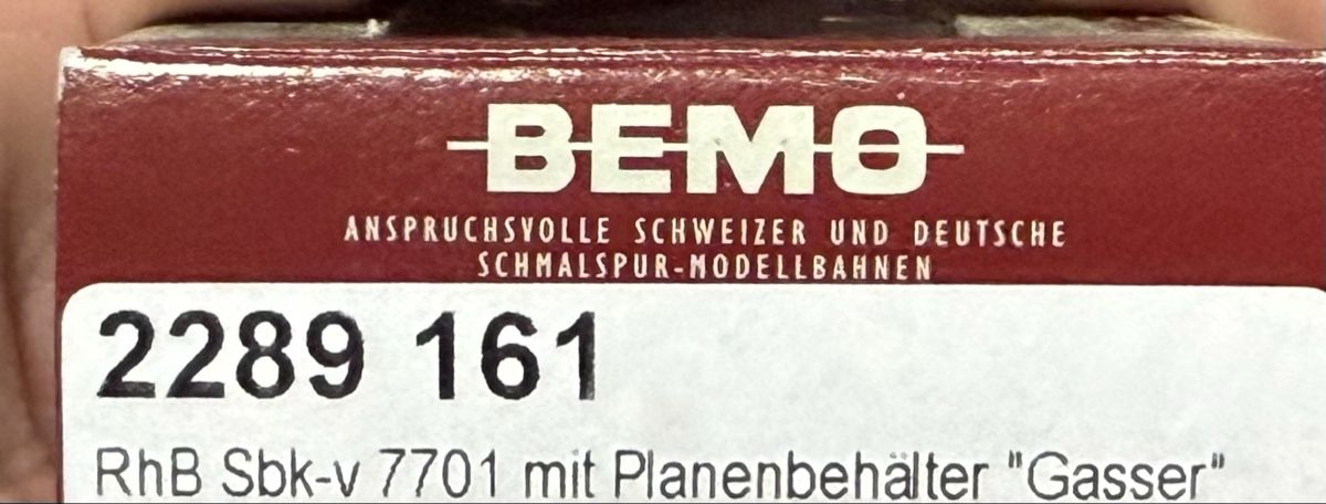 Bemo Modelleisenbahnen: Bemo RhB Containerwagen – Neu (gemäss Beschreibung) aus Thusis von Jasmin1991995 1