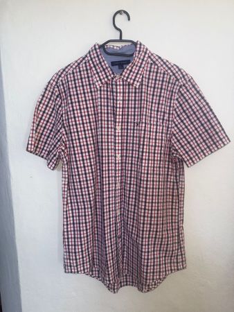Herren Kurzarmhemd Tommy Hilfiger  M