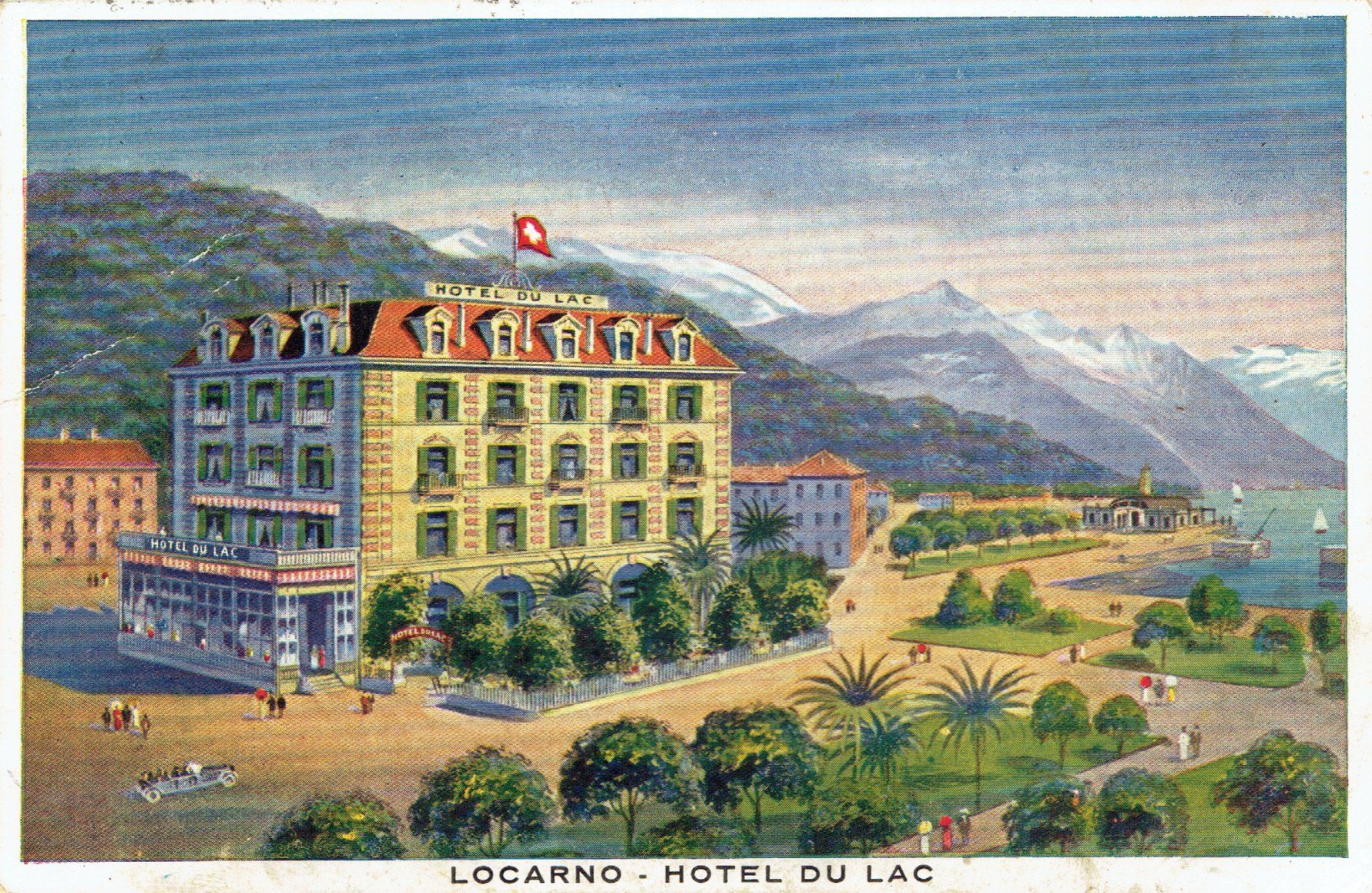 Ansichtskarten: Locarno TI, um 1925 – Gebraucht aus Otelfingen von Schmitte9