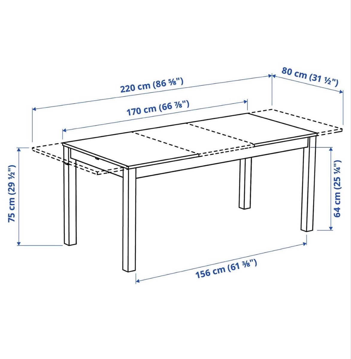 Ikea Set de table et chaises: Alhult Esstisch mit 6 Stühlen – Neuf (Voir description) à Berikon par b_engeli 2