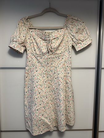 Dua Lipa x Pepe Jeans Kleid floral Grösse M guter Zustand