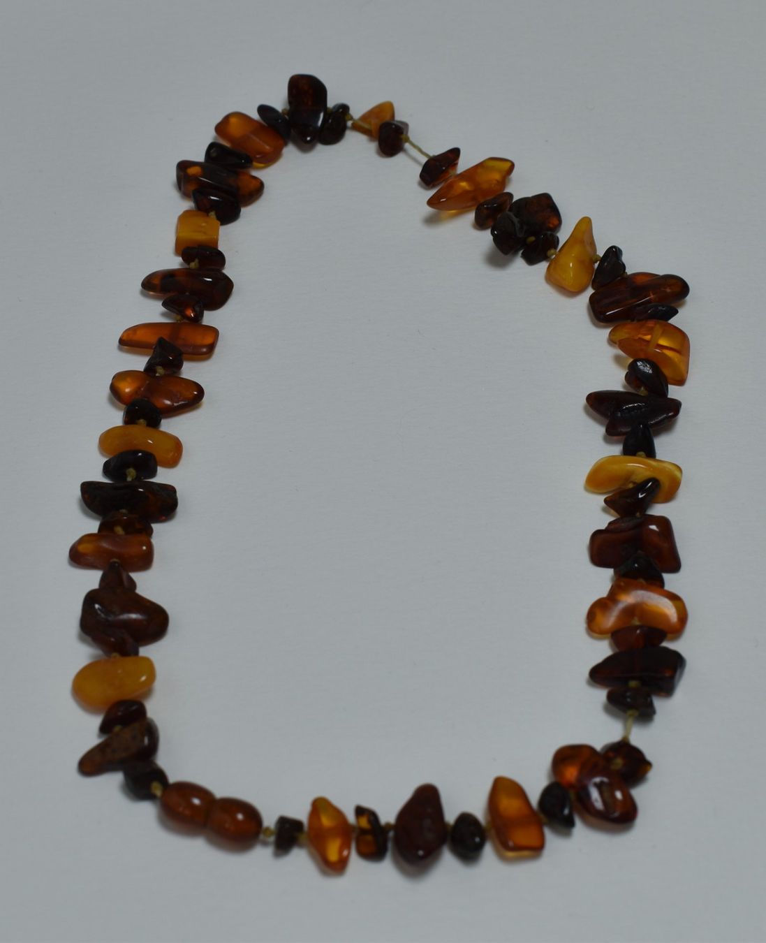 Catenine: Echte Bernstein Kette 45-50cm – Usato da Azmoos venduto da greenstone13