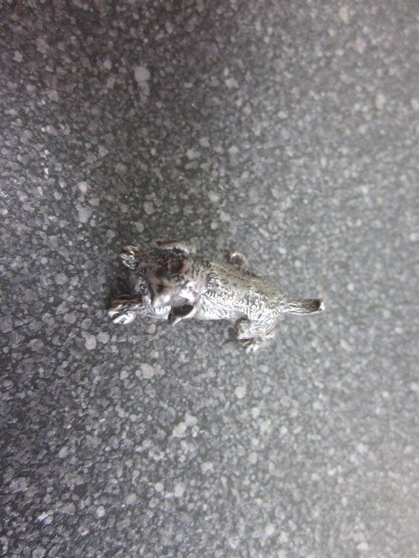 Figuren: Kleiner Silber Hund, 800er Silber 20 gr. – Gebraucht aus Bischofszell von raika 7
