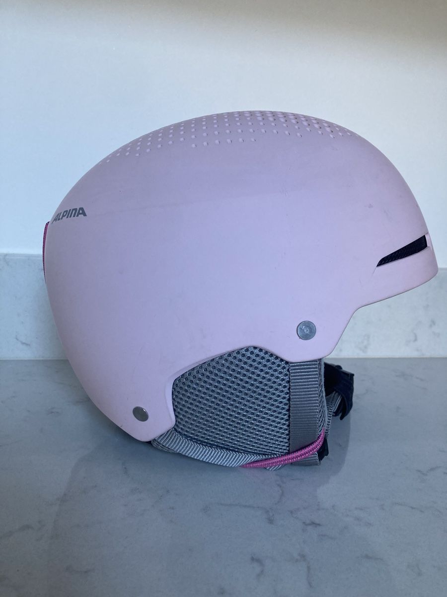 Caschi: Alpine Kinder Skihelm - Rosa große 51-55 – Usato da Zäziwil venduto da kbr_jd95 2