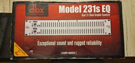 DBX 231s Egaliseur graphique 2x31 bandes - État neuf!