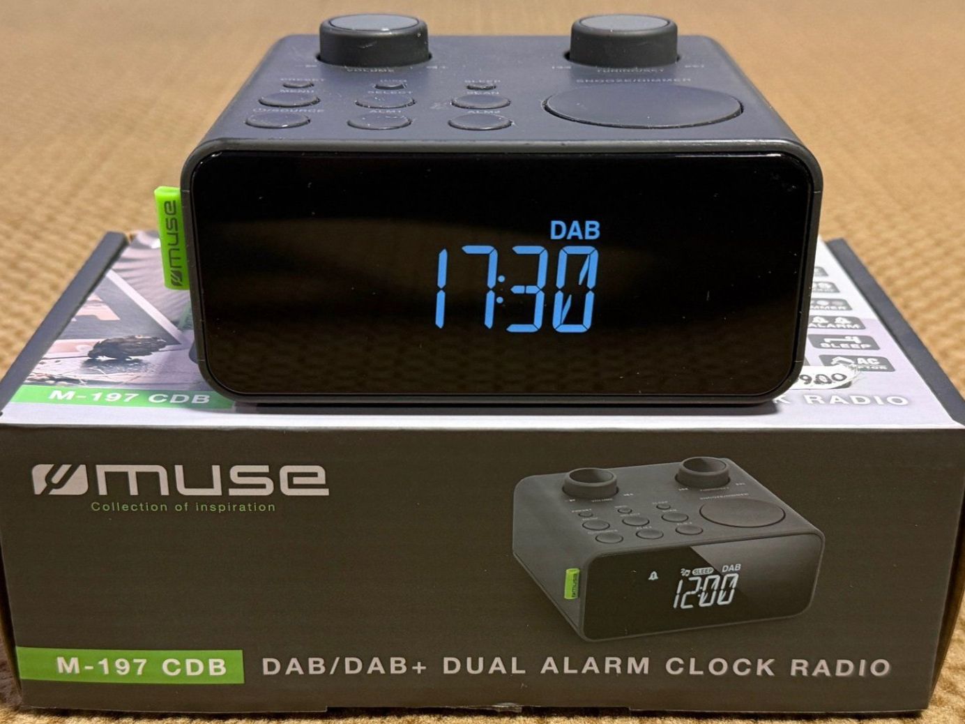 Wecker: DAB+ RADIO-Wecker, Muse M-197, ein kompaktes Neu-Gerät – Neu und originalverpackt aus Kirchberg BE von RadioGerber