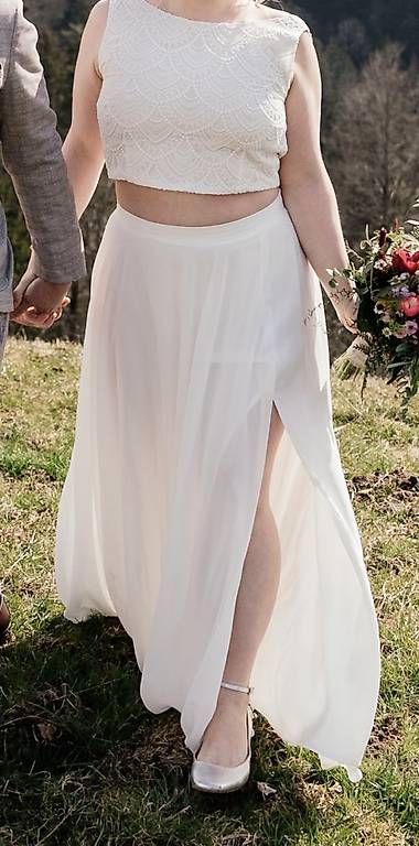Vestiti: Brautkleid Zweiteiler – Usato da Ebnat-Kappel venduto da raphiii3
