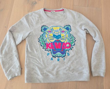 Kenzo Paris Pullover, Grau, Grösse M