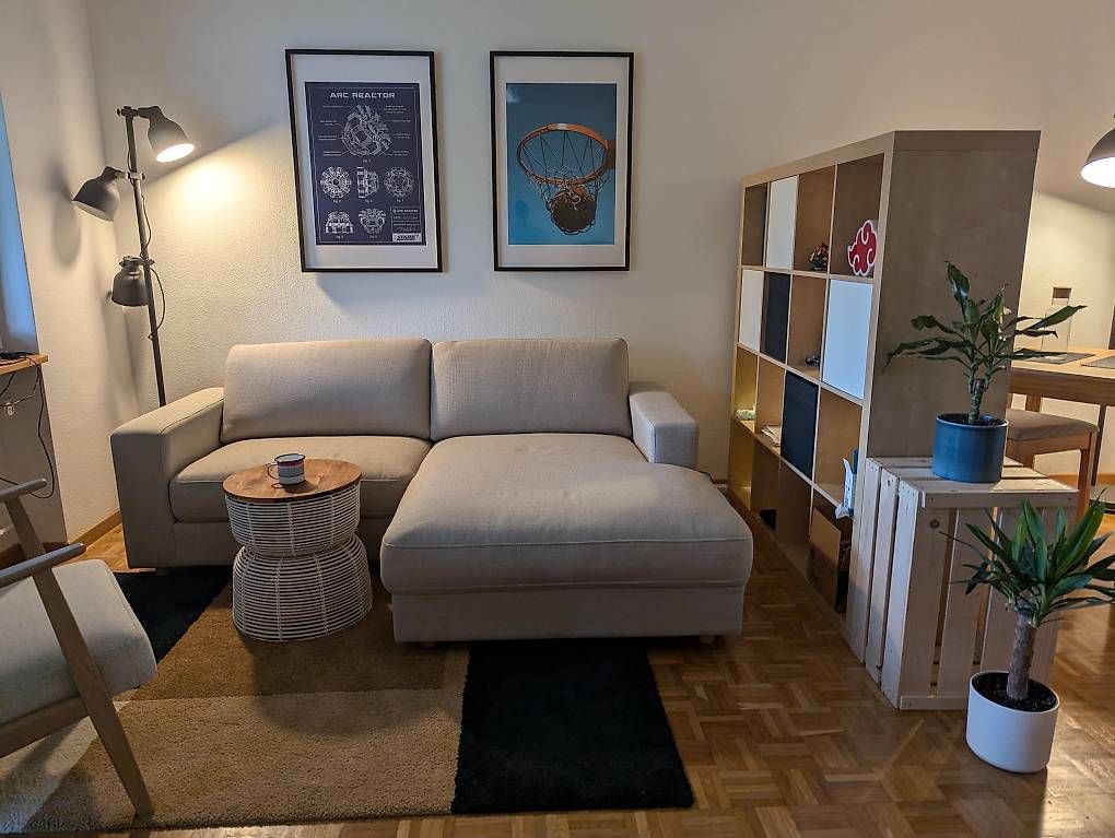 Divani: Gemütliches beiges 2-Sitzer Sofa – Usato da Schänis venduto da Gopalini_Swiss